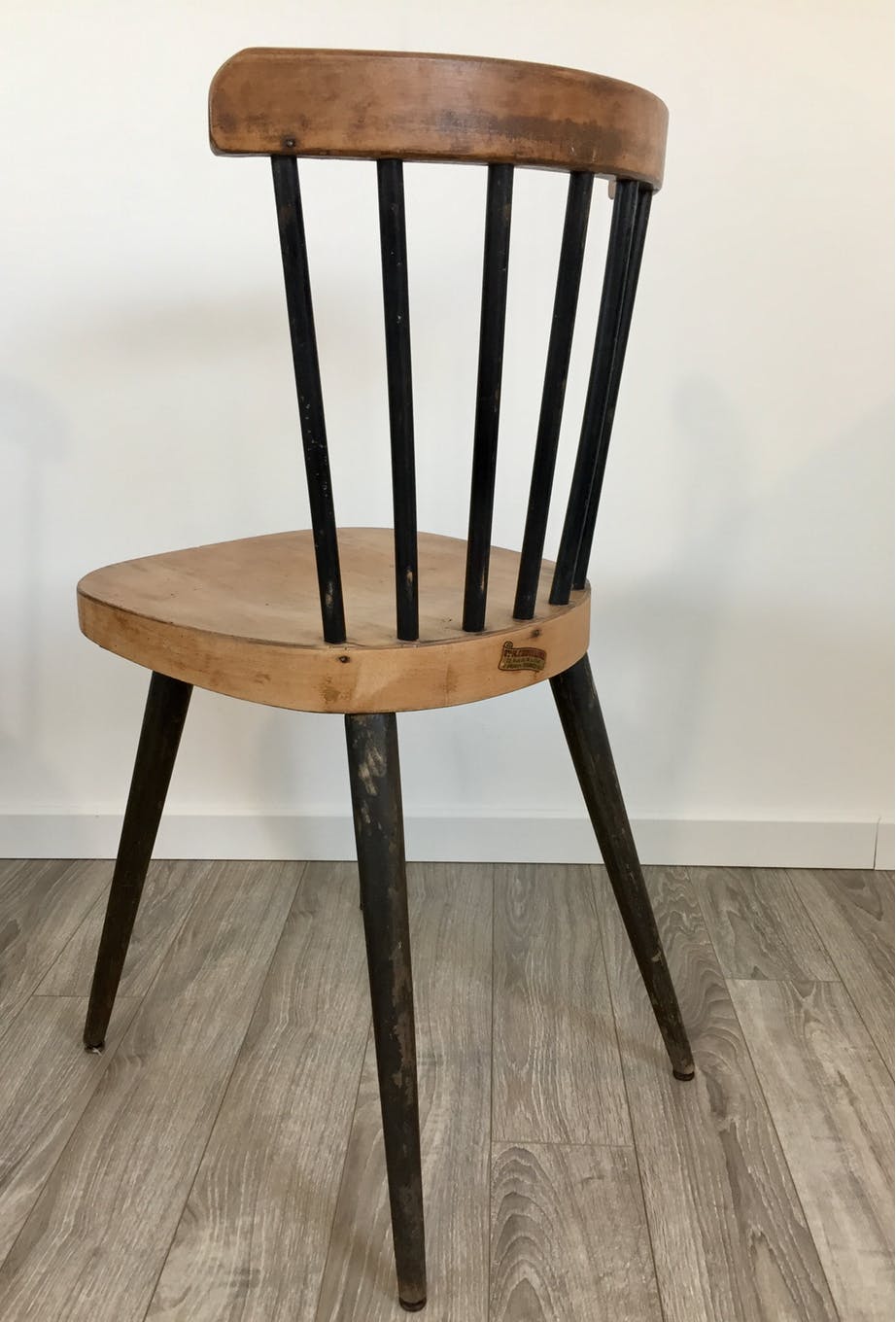Pair of  bistro Baumann chairs