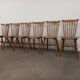 Set de 6 chaises bistrot Baumann Tacoma