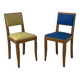 Paire de chaises vintage 60's
