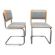 Paire de chaises made in Italy type Cesca