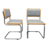 Pair of chairs made in Italy type Cesca