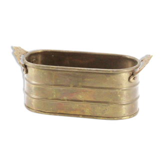 Ancien cache pot en laiton