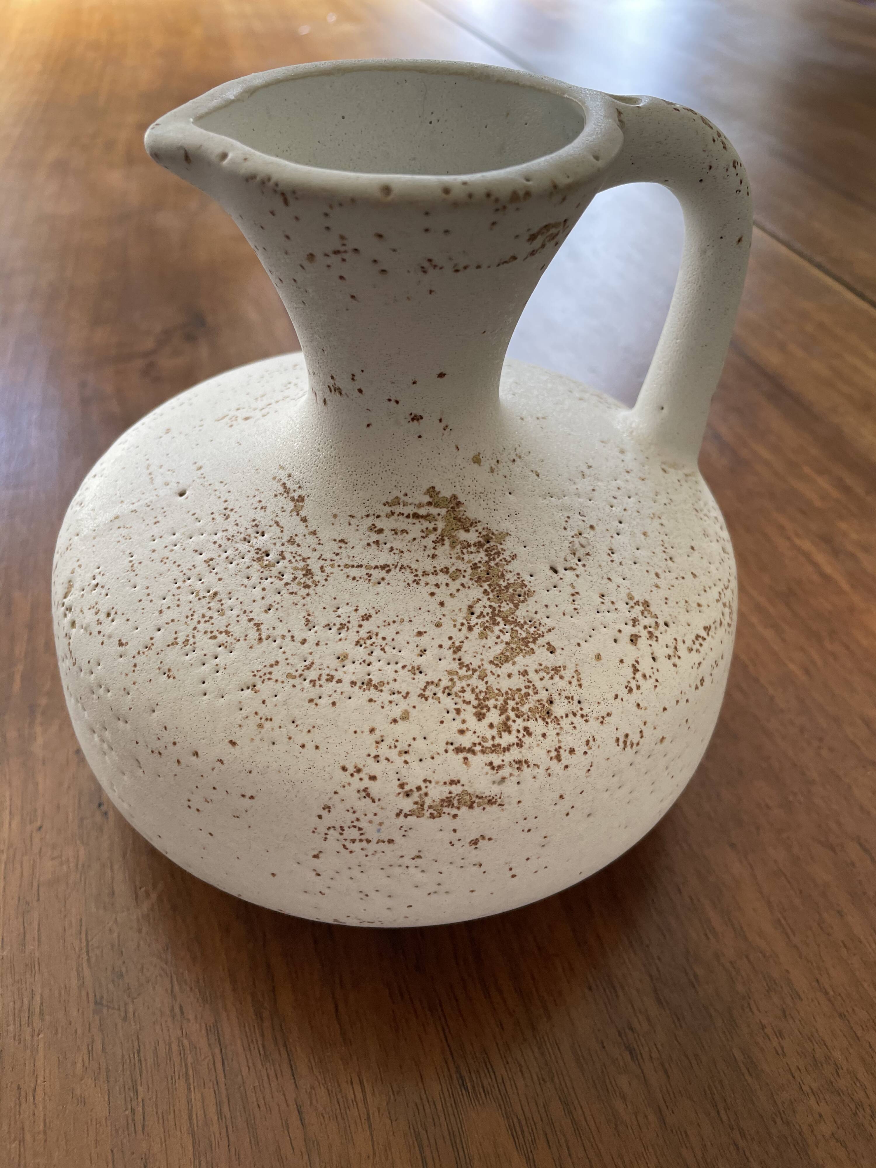 Terracotta jug