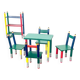 Vintage coloured pencil furniture set – IKEA x Pierre Sala