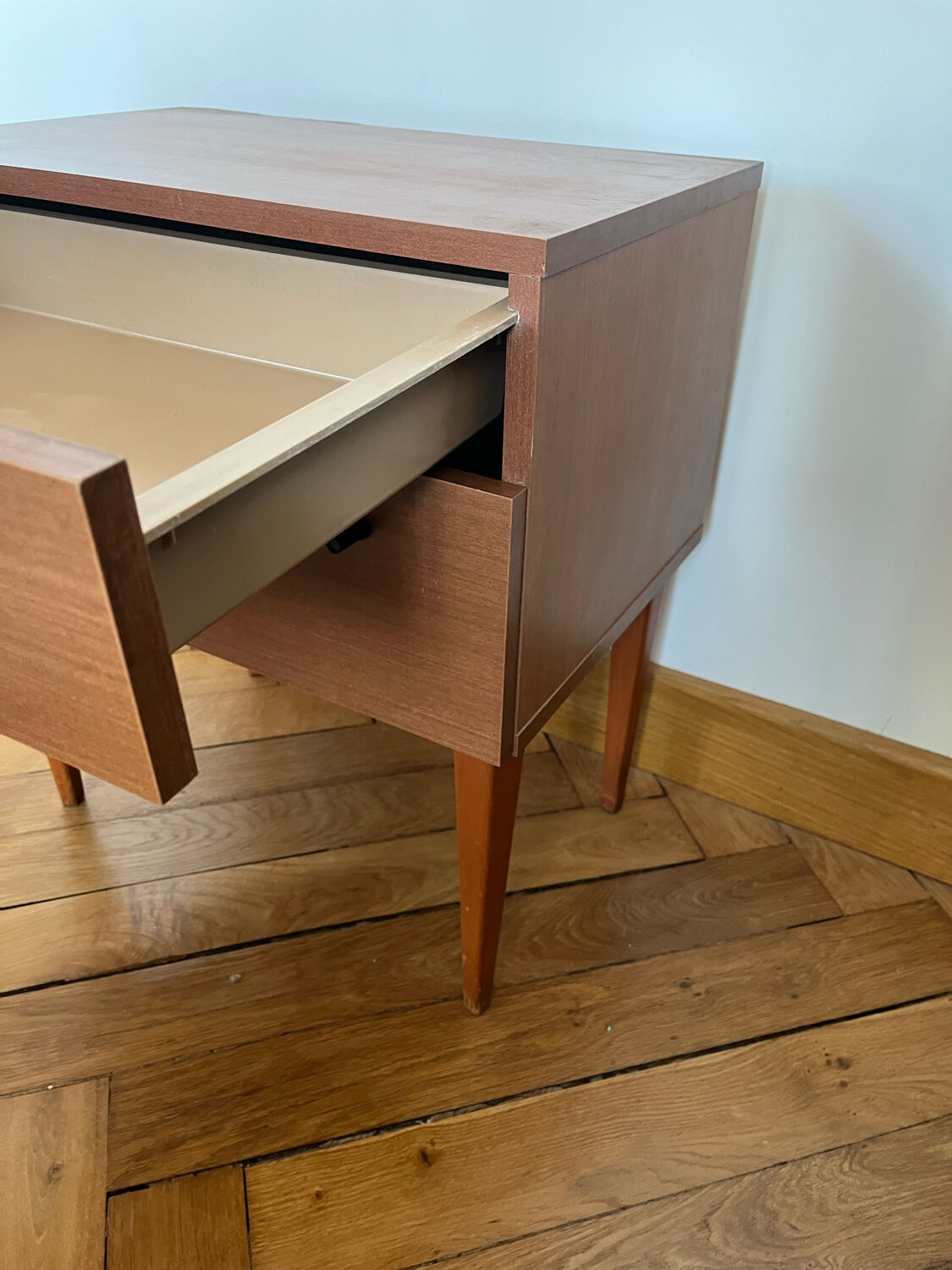 Scandinavian-style bedside table