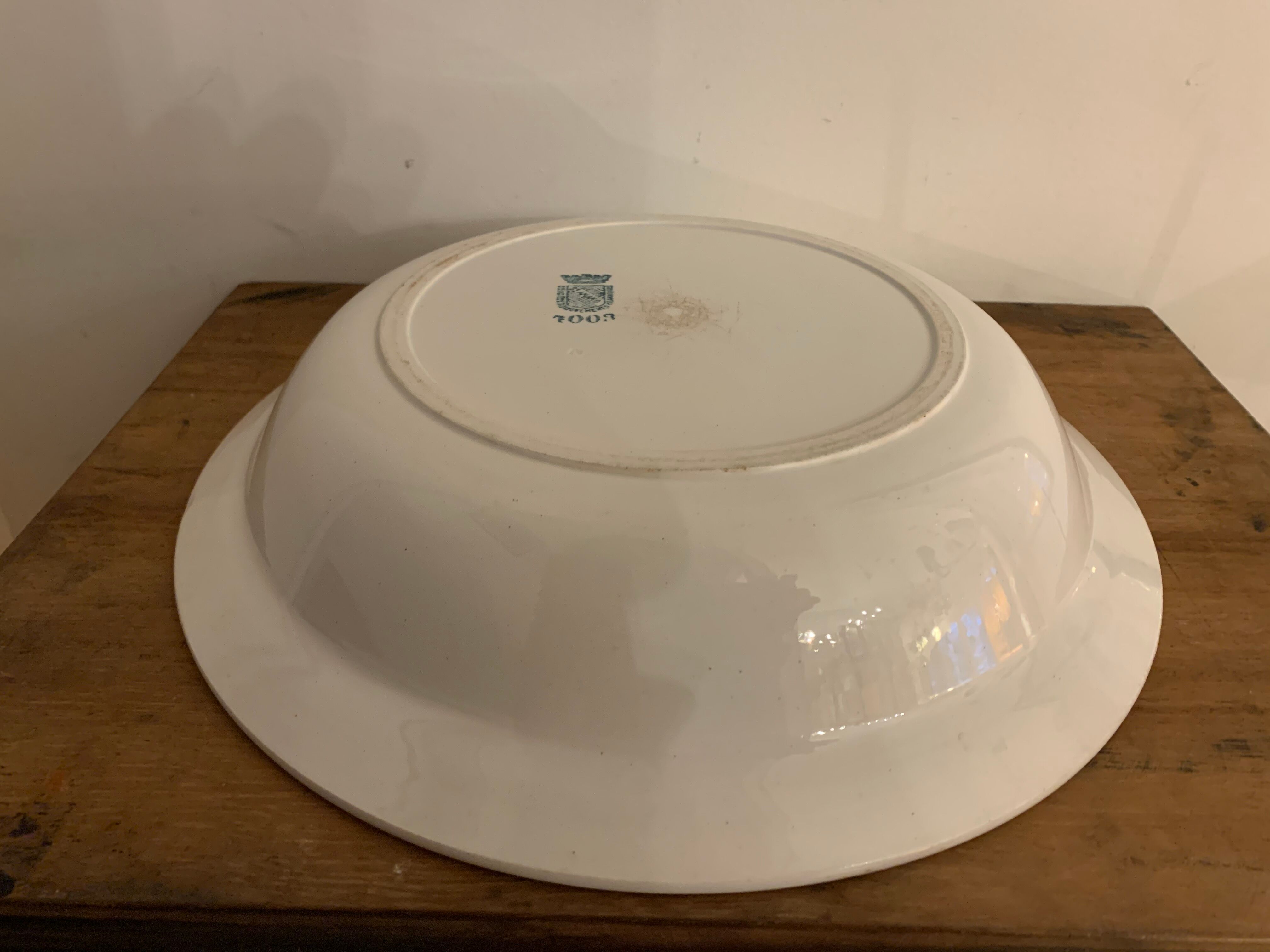 2 art deco dishes Saint Amand