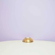 Support de bougie chauffe-plat en bronze