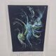 Painting on canvas depicting a phoenix, 1987
