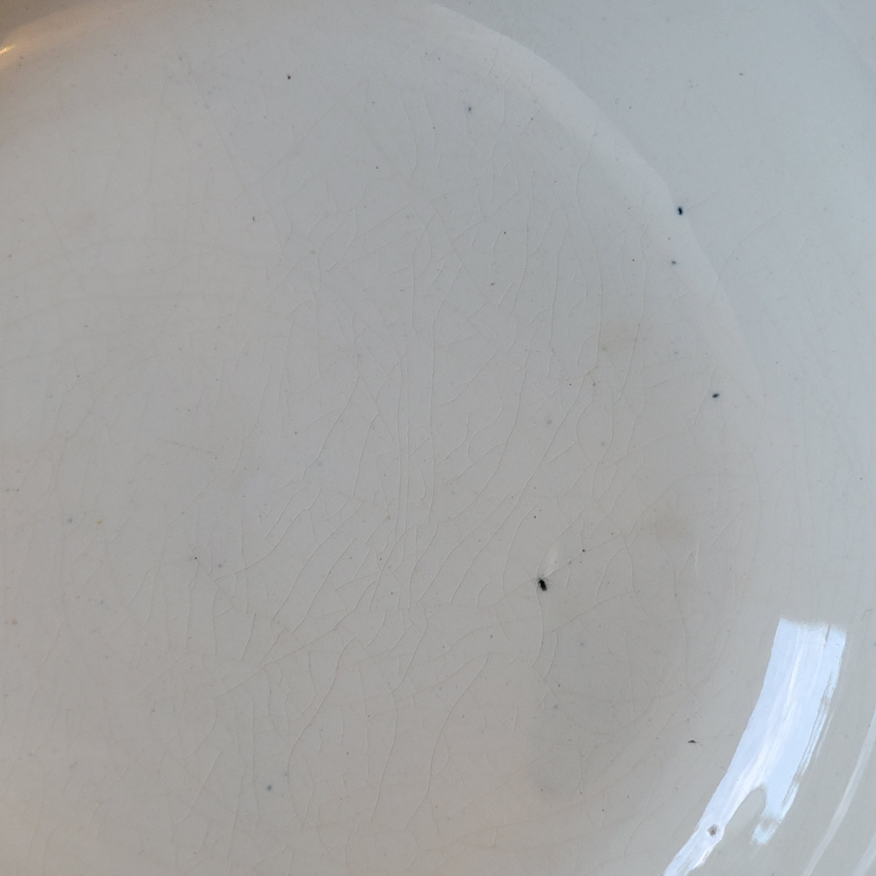 Choisy le Roi Boulenger 3 hollow plates model Parmentier Terre de Fer