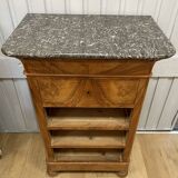 Petite Commode Secrétaire En Noyer de la fin du XIX ème siècle