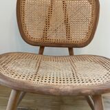 Rattan lounge chair