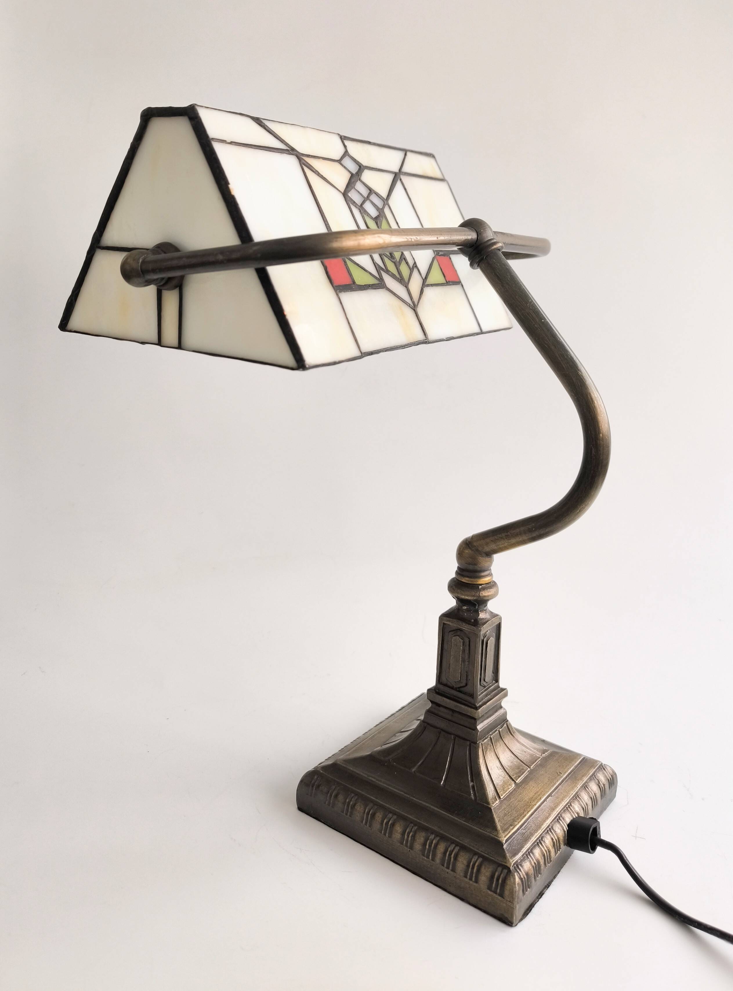 Tiffany Mission Style Lamp