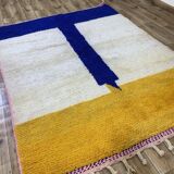 Handmade traditional Berber rug size 100 x 200 cm