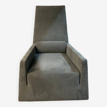 Fauteuil ligne Roset jul en alcantara