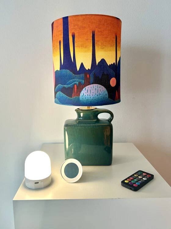 Space Age Lamp - Original ceramic - wireless - suitable for outdoor use