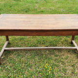 Old farmhouse table with drawers