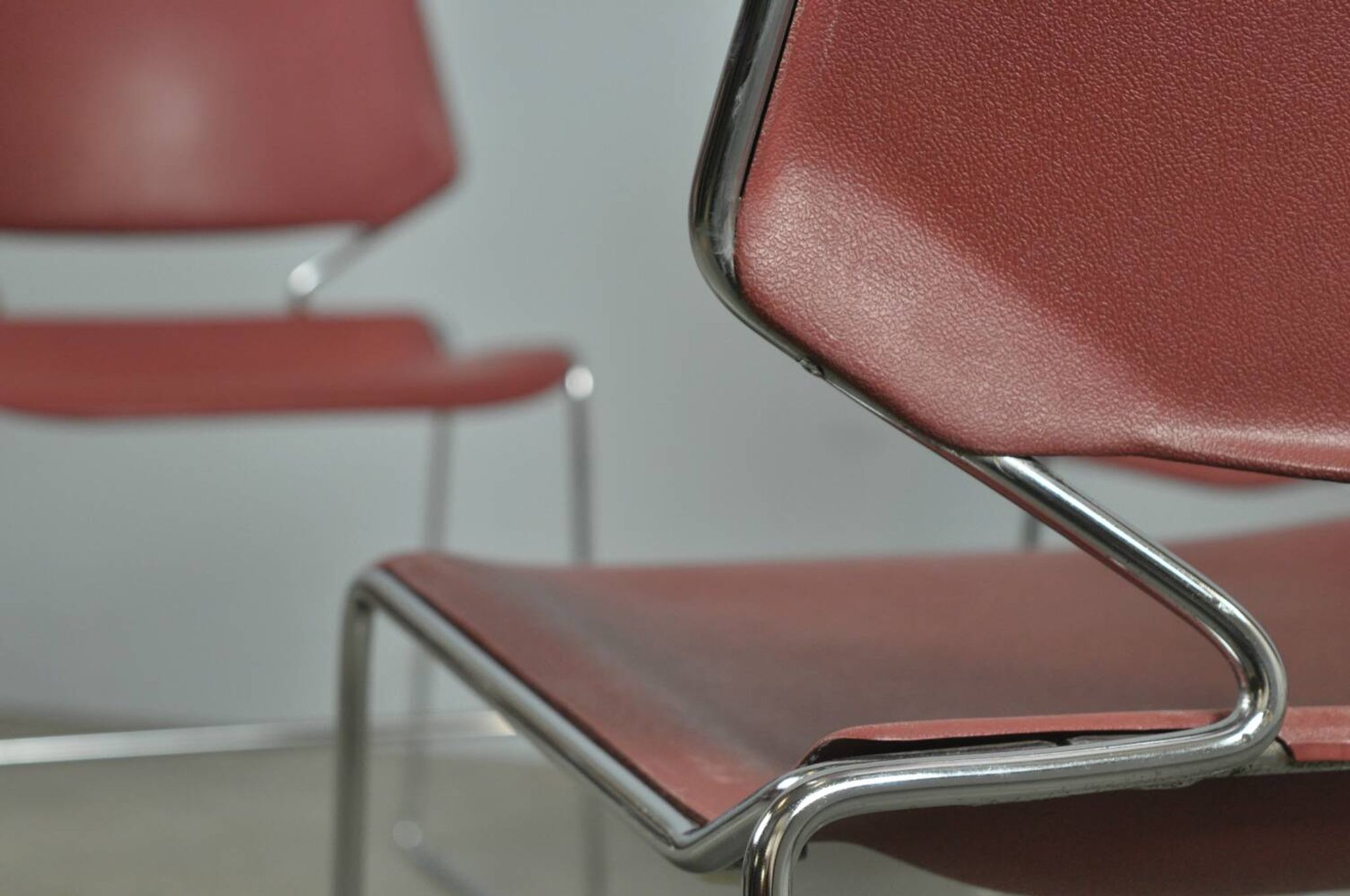 MATRIX Krueger dining chairs designed by Thomas Tolleson, 1970s USA