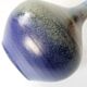 Vintage ceramic vase, balloon shape, Scandinavian style.