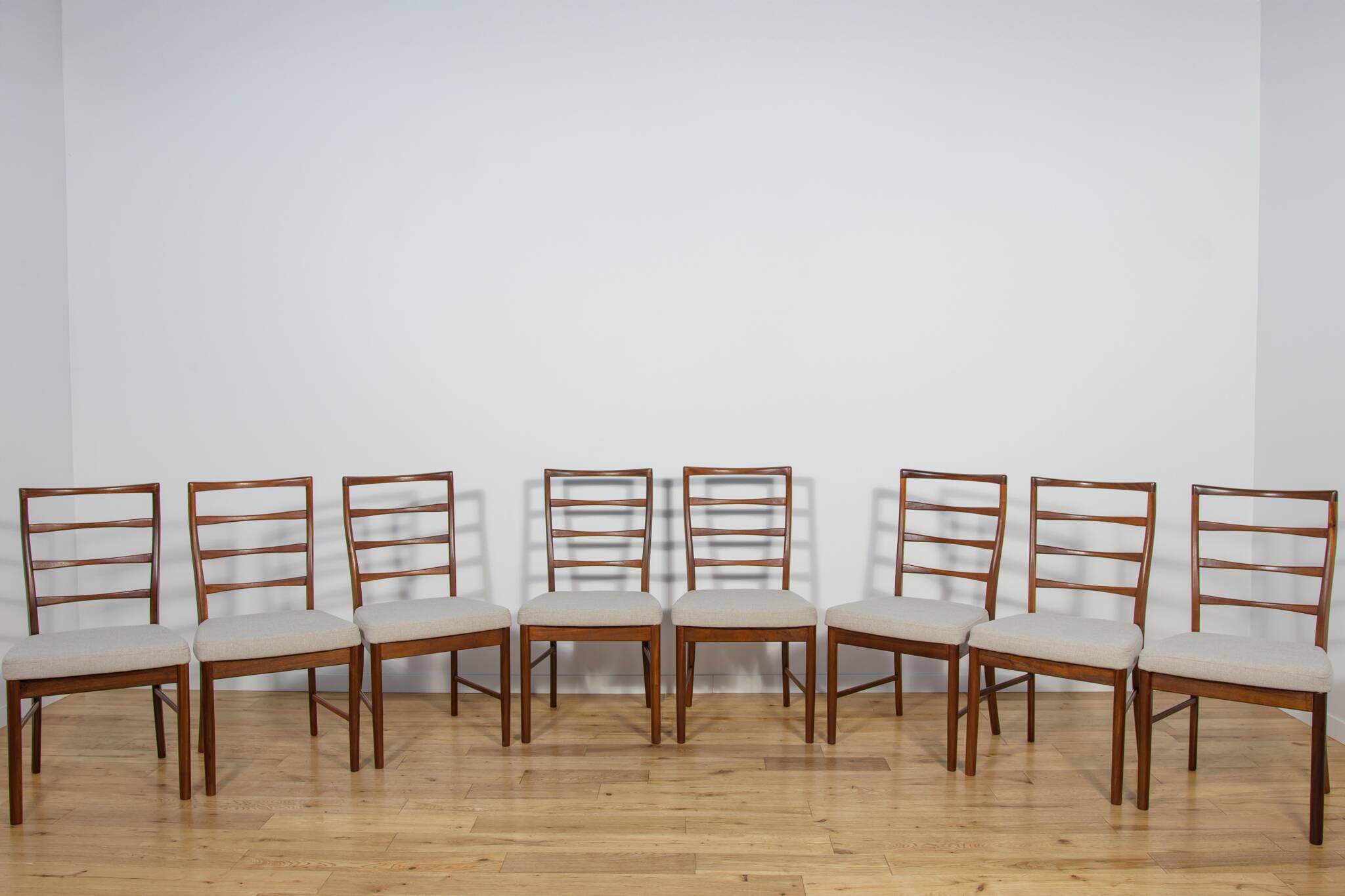 Mid-century dining chairs from McIntosh, United Kingdom, 1960s, set of 8