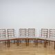 Chaises de salle à manger des années 50 de McIntosh, Royaume-Uni, années 1960, ensemble de 8.