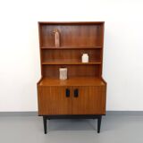 Vintage Scandinavian style teak bookcase from the 60s