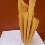 Draped plastic lamp