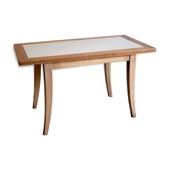 Table basse en hêtre naturel circa 50