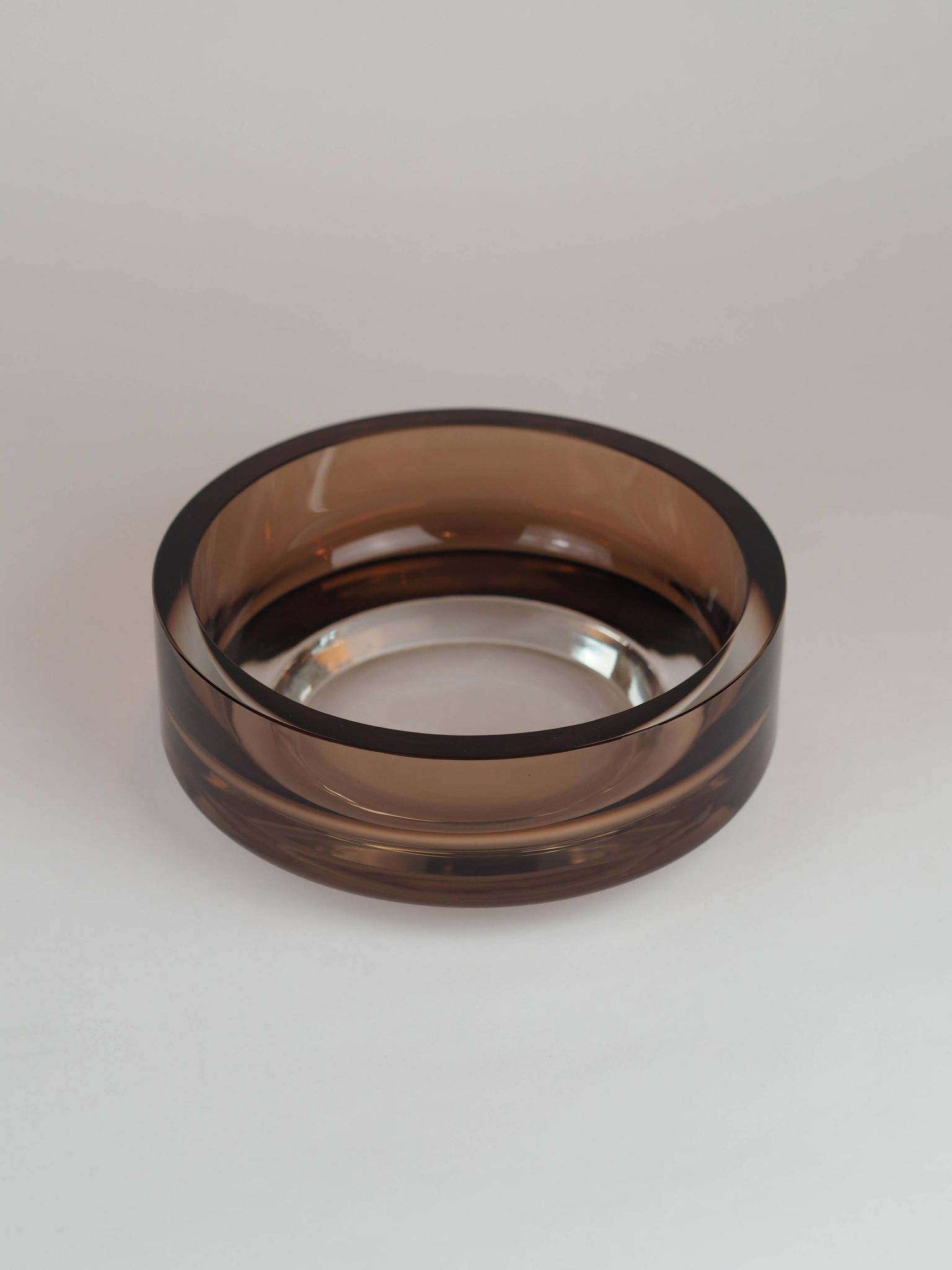 Rare modern glass bowl from the mid-century by Kaj Franck for Nuutajärvi Notsjö.
