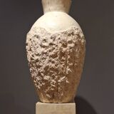 Large Mactan stone vase from the 1980s