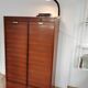 Cabinet curtain binder