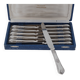 Boulenger Louis XV, 12 silver-plated table knives, excellent condition.