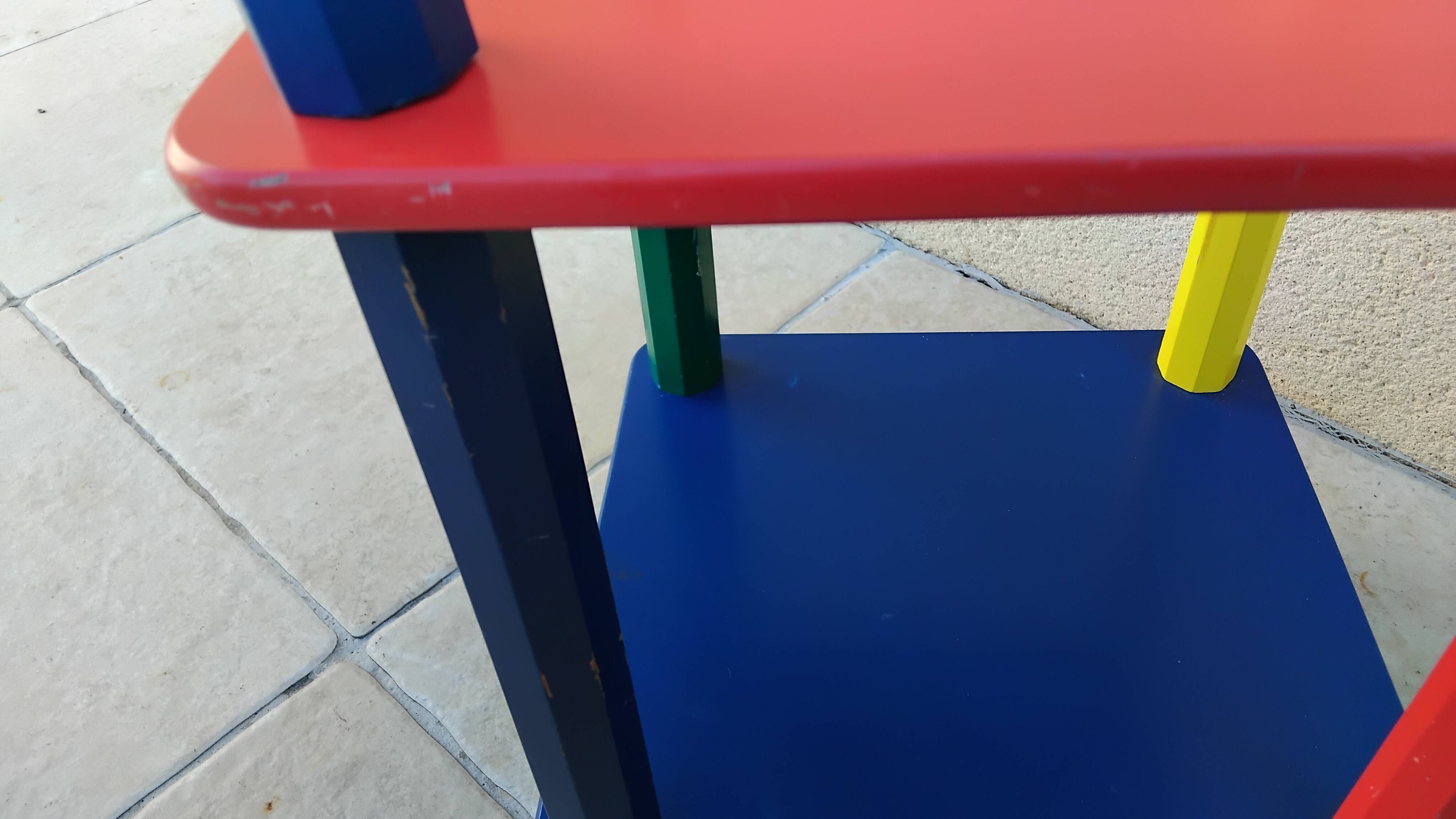 Vintage crayon shelf pierre sala