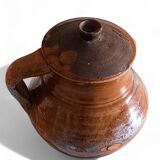 Rustic Terracotta Cooking Olla, Hand-Crafted, Spanish, 19th Century