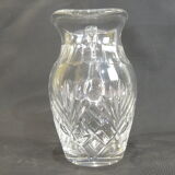 St. Louis crystal water pitcher signed