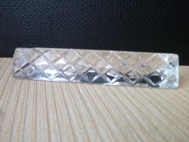 Set of 11 lead crystal knife holders