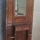 Art Deco coat rack in oak