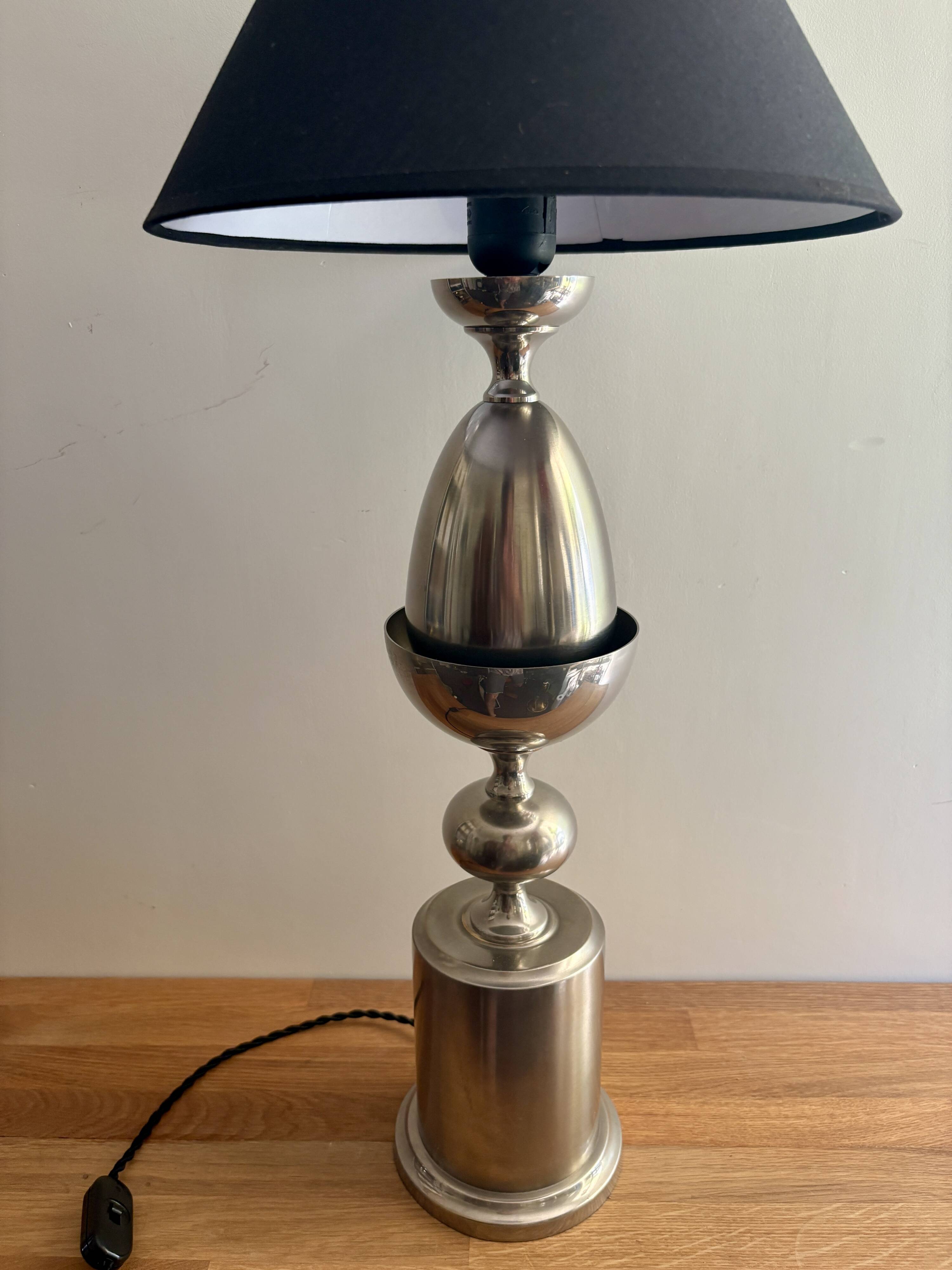 Table lamp Maison Barbier model Egg