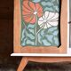 Armoire fleurie années 60