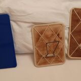 set of 3 small mirrors to hang