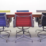 Set of 8 chairs model EA108 & EA107 by Charles and Ray Eales Vitra edition