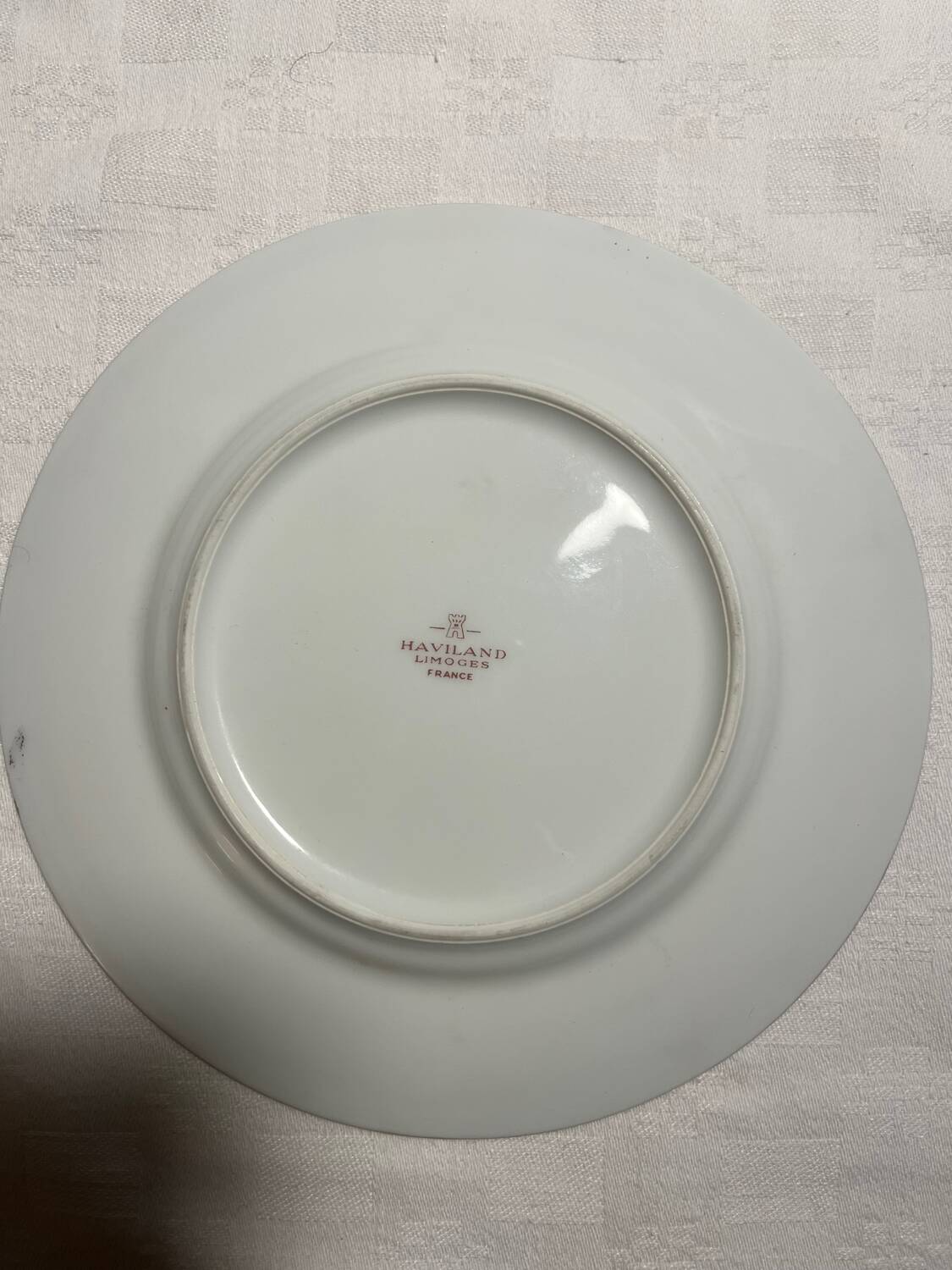 Haviland Limoges plates – Gold gilding – Prestige service