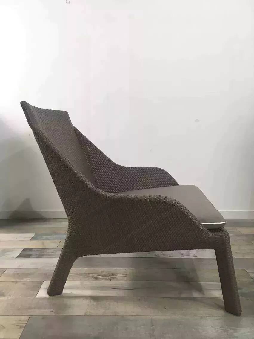 Roche Bobois Bel Air outdoor lounge chair by Sacha Laki