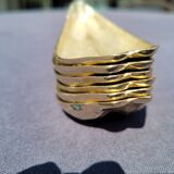 Set of 6 brass cups