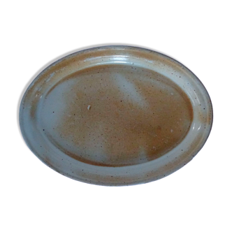 Oval flat 558112 sandstone from the Marais france