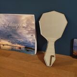 Beveled hand mirror dressing table DP 0123242