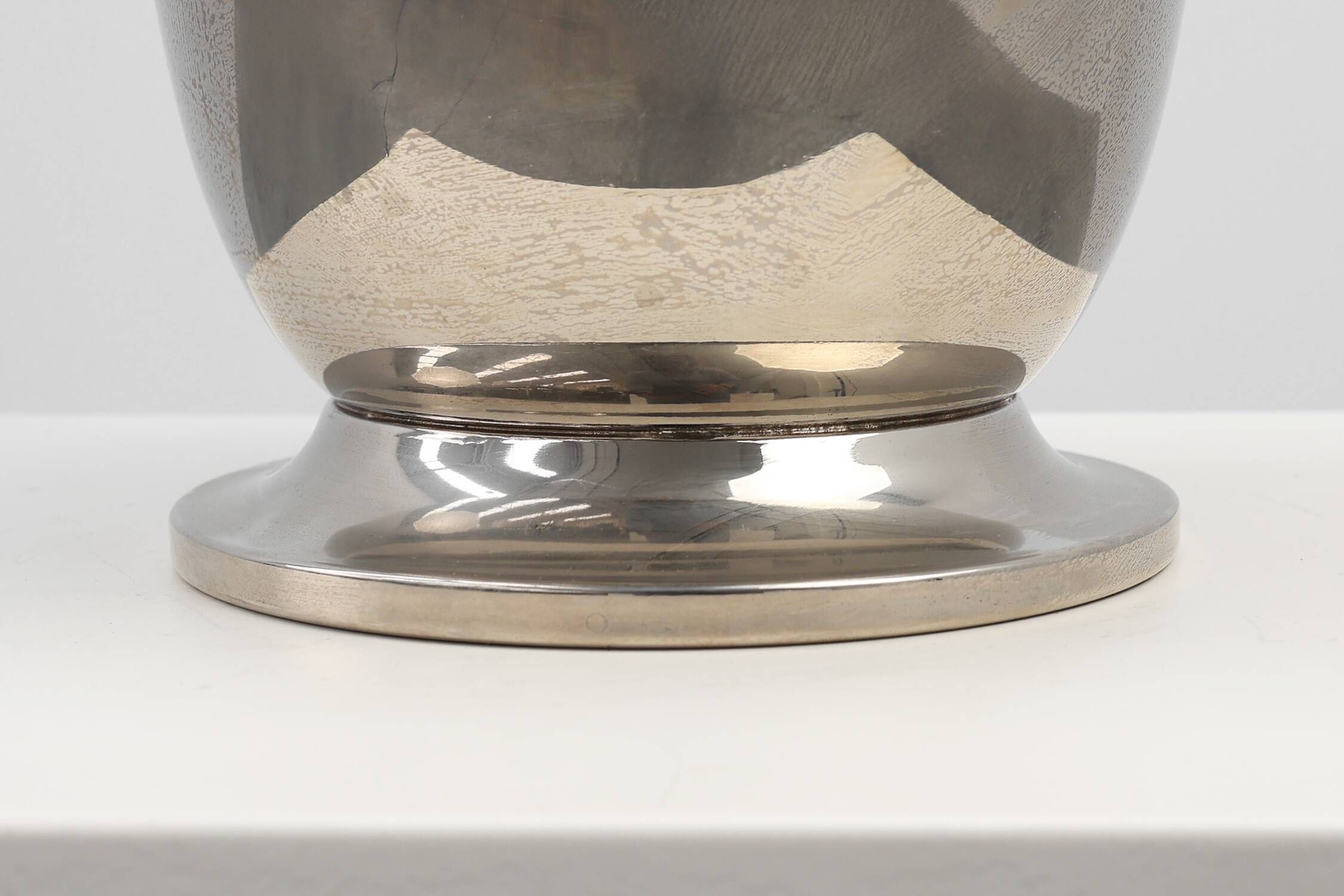 Art Deco Equestrian Champagne bucket with Stirrup handles, France 1930s