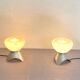 Pair of Murano glass bedside lamps, 1970