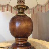 Classic wooden lamp