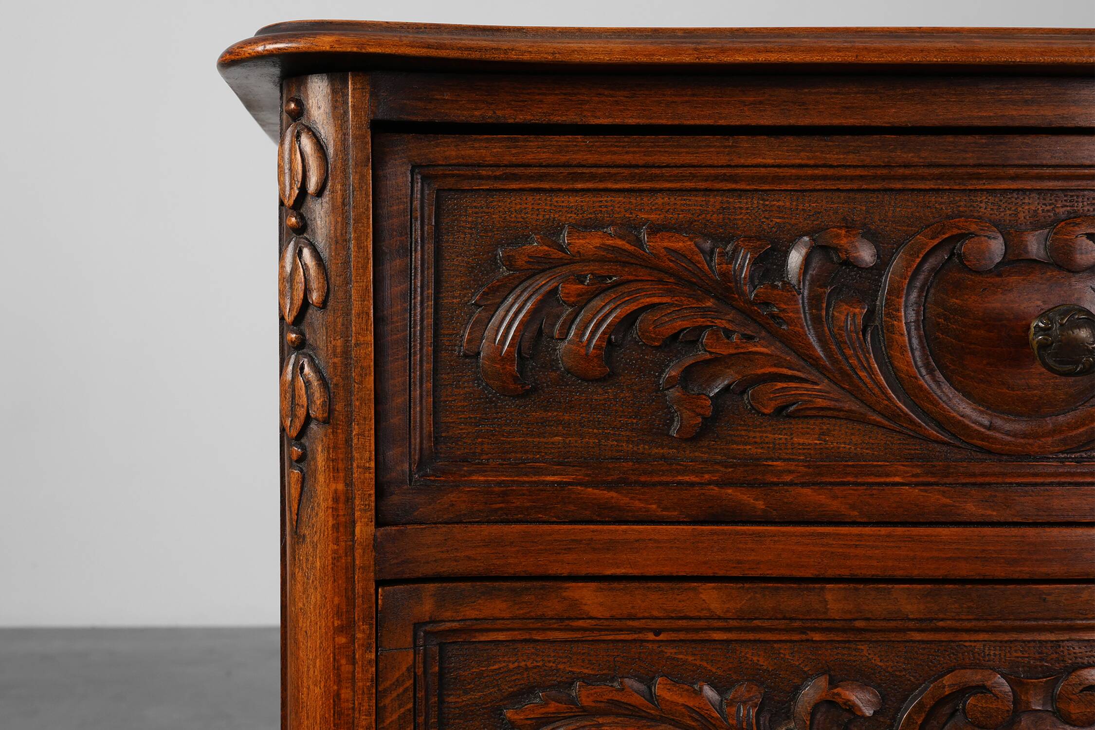 Louis XV Style Oak Chest of Drawers, France