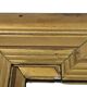 Art déco – Miroir tabernacle – doré – verre taillé – 19e siècle